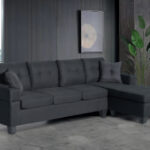 Sofa Sectionnel T1228 Gris