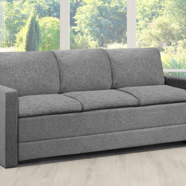 Sofa Bed charcoal color Montreal sale liquidation